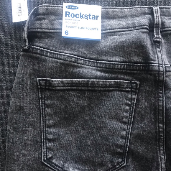 NWT Old Navy High Waisted Button Fly Skinny Jeans - Picture 8 of 8